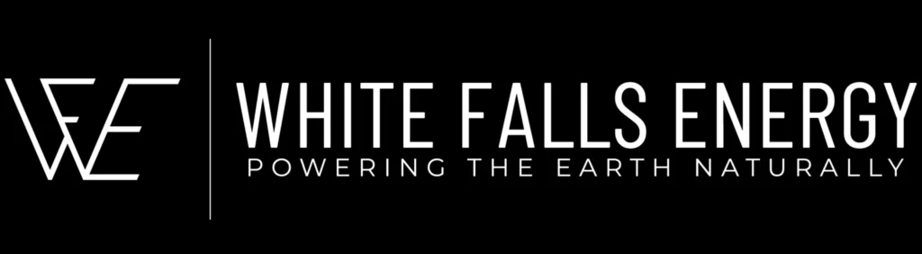 white falls energy logo